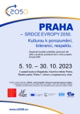 Plakát A1- PRAHA – srdce Evropy 2050 - 2023 - 2.indd